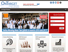 Tablet Screenshot of ontargetpartners.com